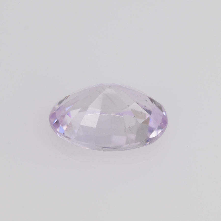 6x4 mm Natural Pastel Pink Sapphire Loose Gemstone oval Cut