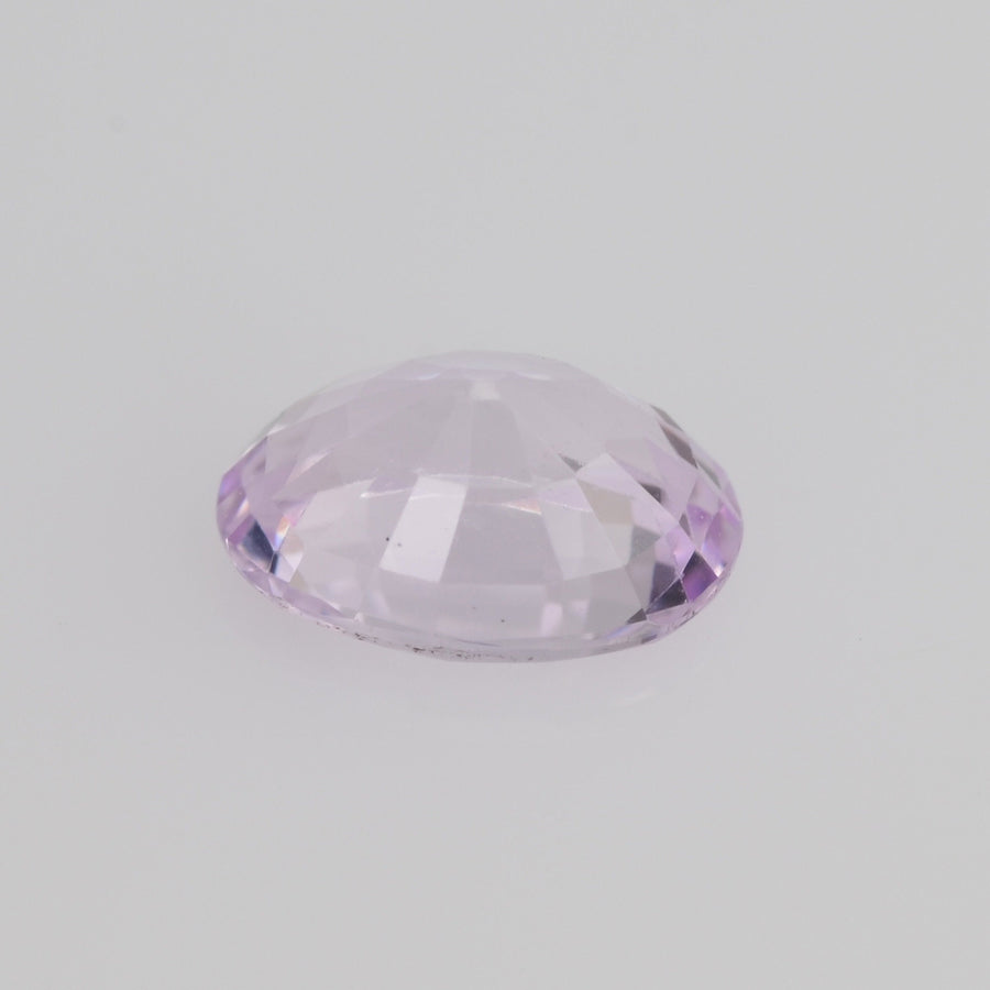 6x4 mm Natural Pastel Pink Sapphire Loose Gemstone oval Cut