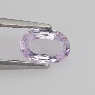 6x4 mm Natural Pastel Pink Sapphire Loose Gemstone oval Cut
