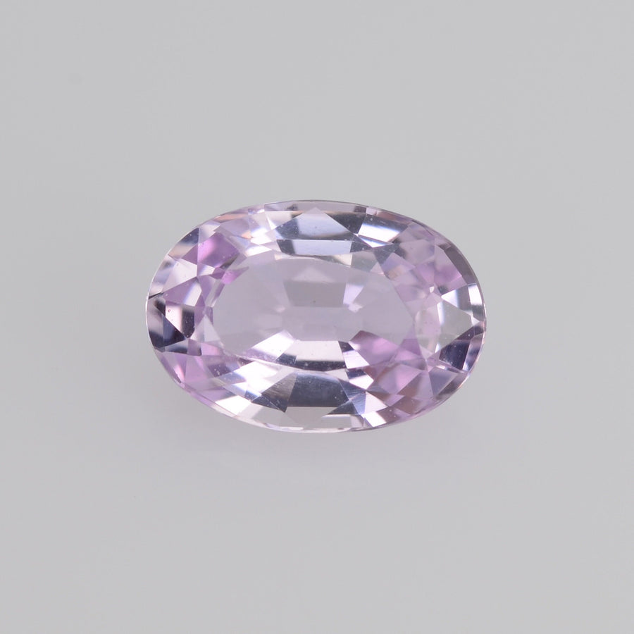 6x4 mm Natural Pastel Pink Sapphire Loose Gemstone oval Cut