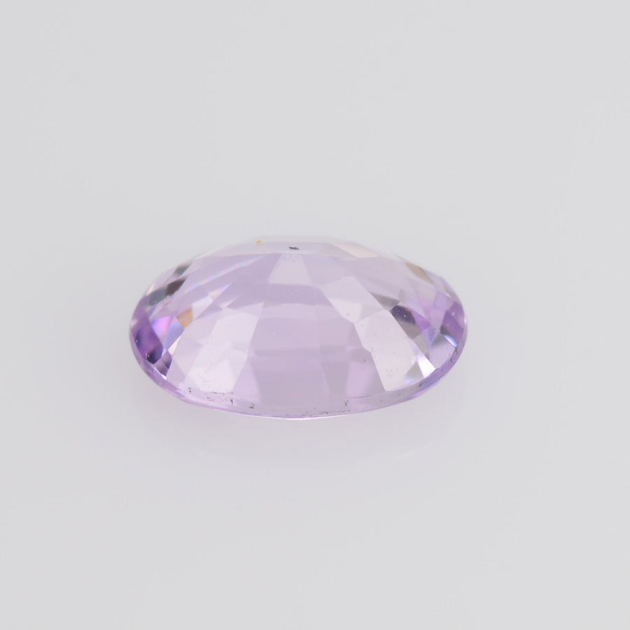 6x4 mm Natural Pastel Pink Sapphire Loose Gemstone oval Cut