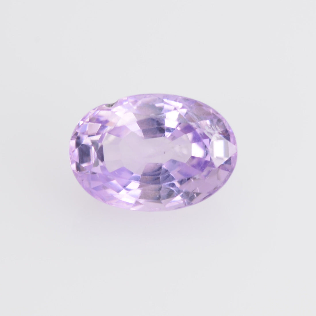 6x4 mm Natural Pastel Purple Sapphire Loose Gemstone oval Cut