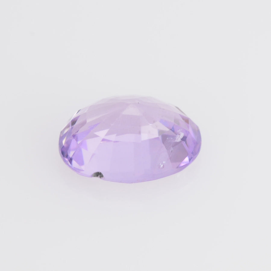 6x4 mm Natural Pastel Purple Sapphire Loose Gemstone oval Cut