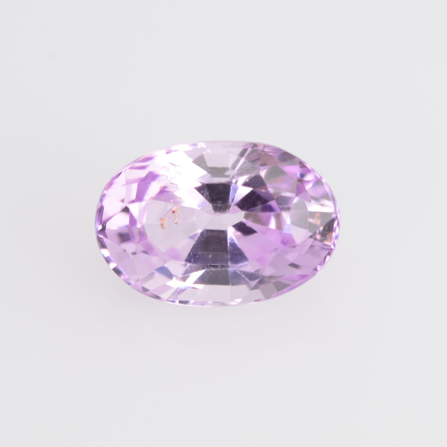 6x4 mm Natural Pastel Purple Sapphire Loose Gemstone oval Cut