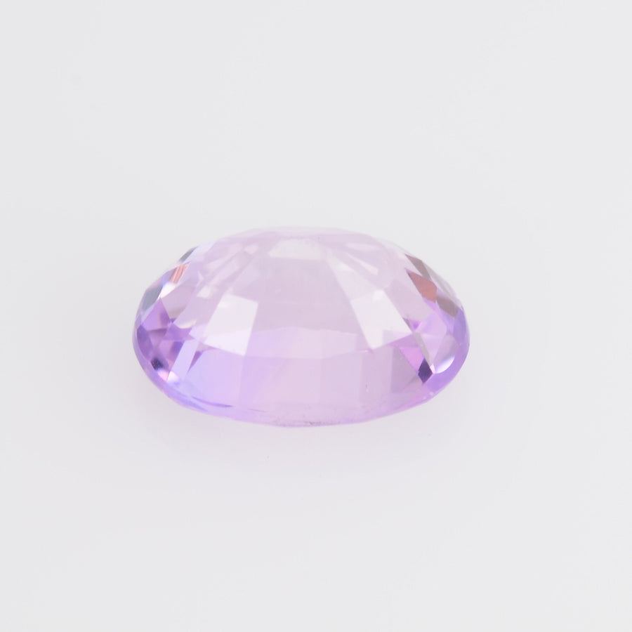 6x4 mm Natural Pastel Purple Sapphire Loose Gemstone oval Cut