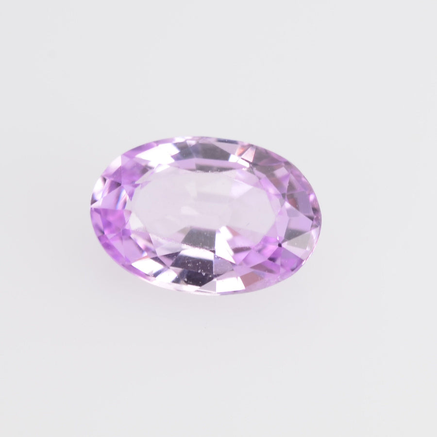 6x4 mm Natural Pastel Pink Sapphire Loose Gemstone oval Cut