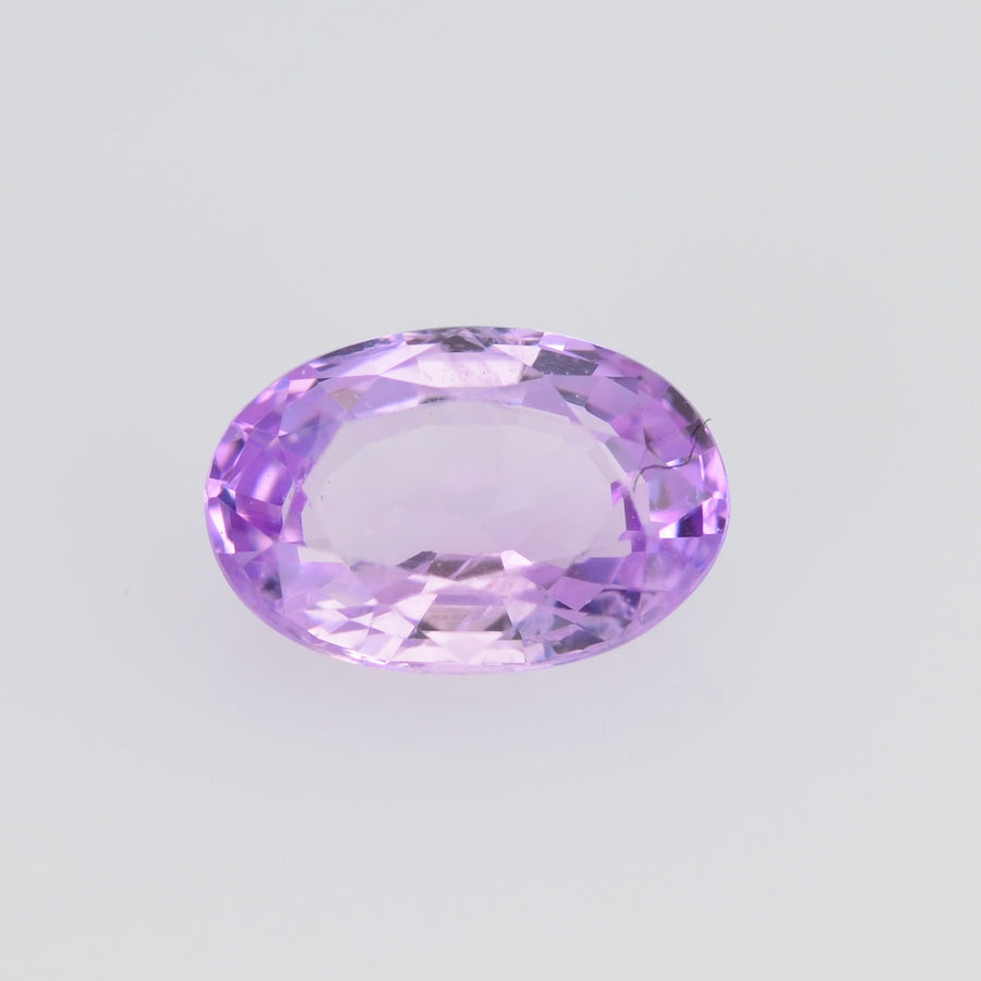 6x4 mm Natural Pastel Pink Sapphire Loose Gemstone oval Cut