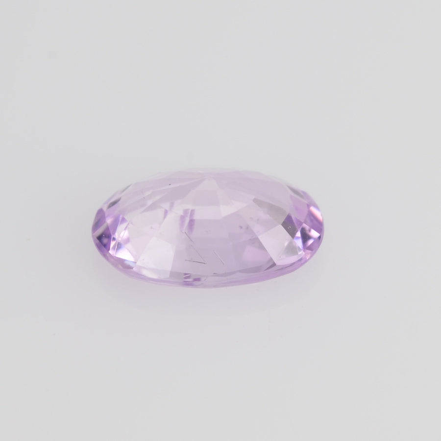 6x4 mm Natural Pastel Pink Sapphire Loose Gemstone oval Cut