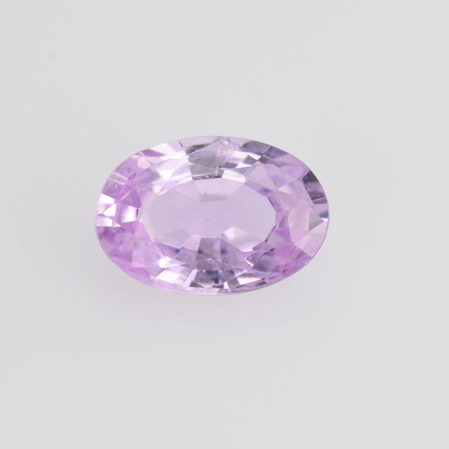 6x4 mm Natural Pastel Pink Sapphire Loose Gemstone oval Cut