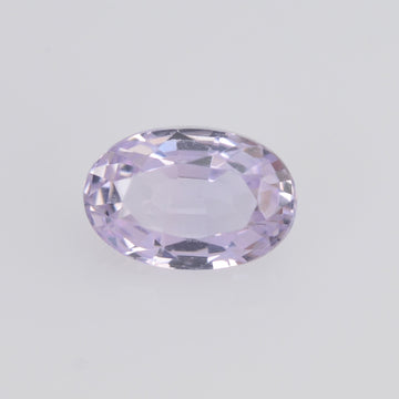 6x4 mm Natural Pastel Pink Sapphire Loose Gemstone oval Cut