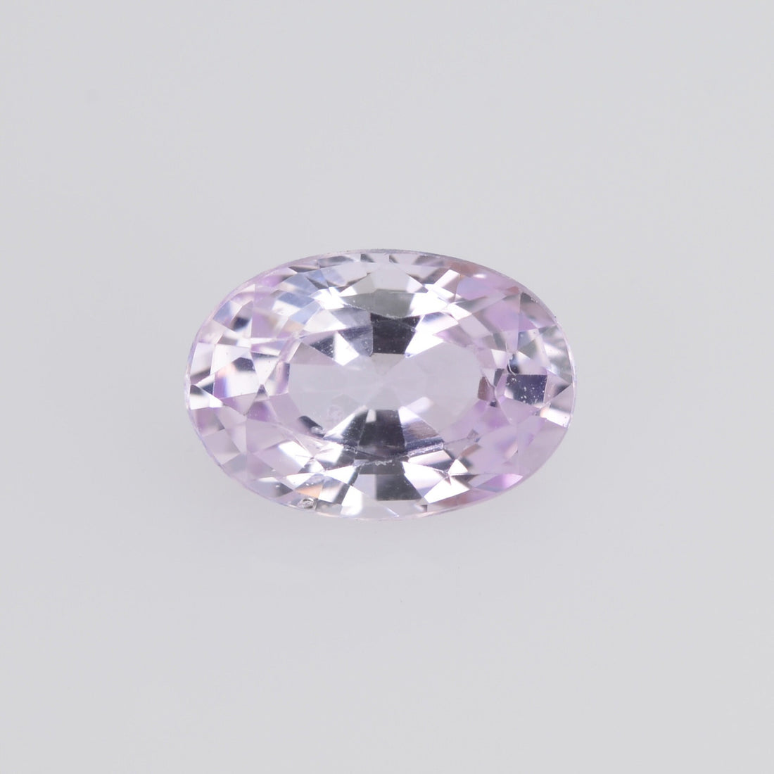 6x4 mm Natural Pastel Pink Sapphire Loose Gemstone oval Cut