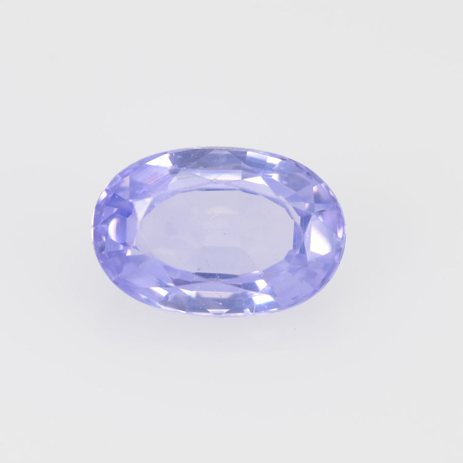 6x4 mm Natural Pastel Purple Sapphire Loose Gemstone oval Cut