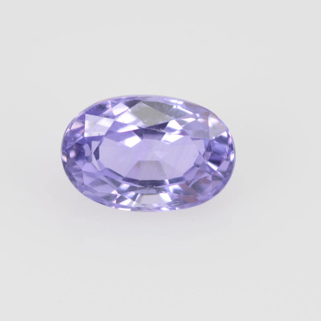 6x4 mm Natural Pastel Purple Sapphire Loose Gemstone oval Cut