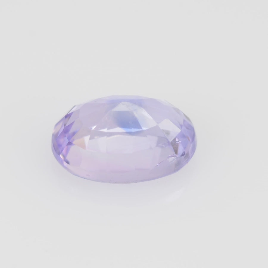 6x4 mm Natural Pastel Purple Sapphire Loose Gemstone oval Cut