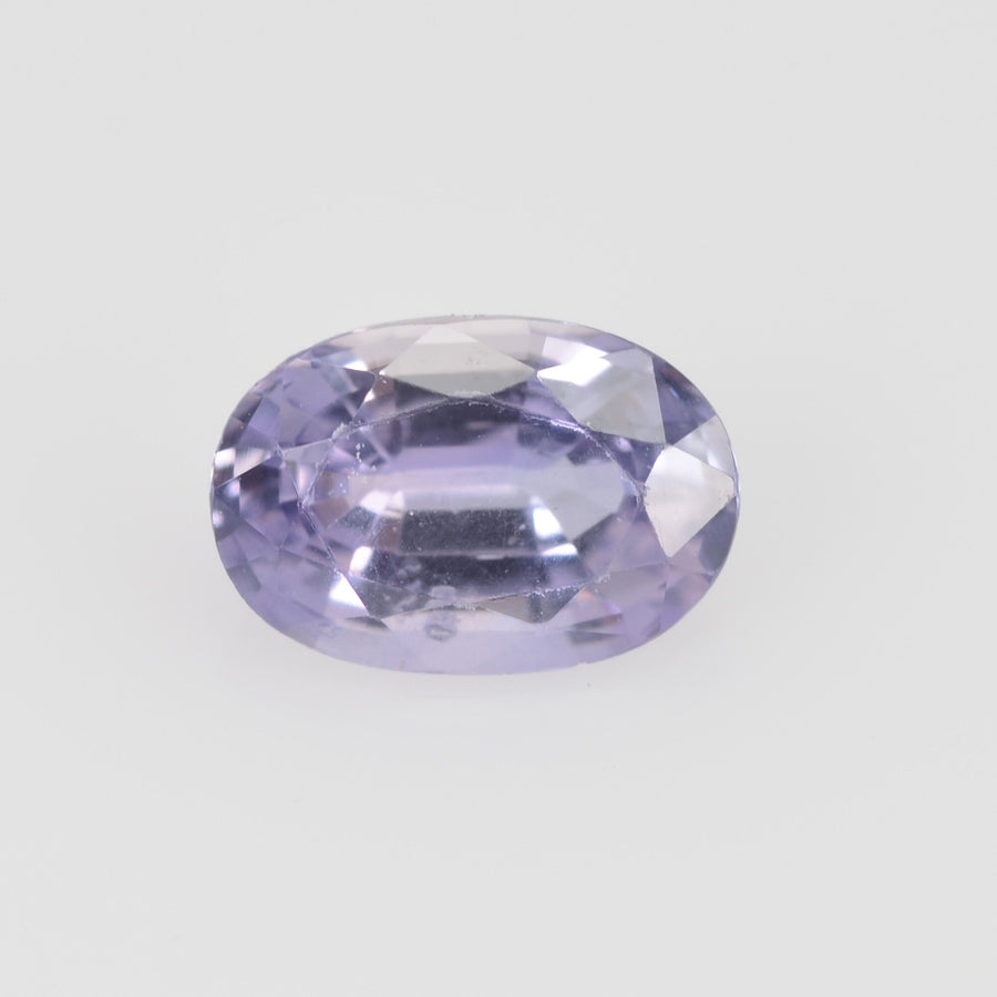 6x4 mm Natural Pastel Purple Sapphire Loose Gemstone oval Cut