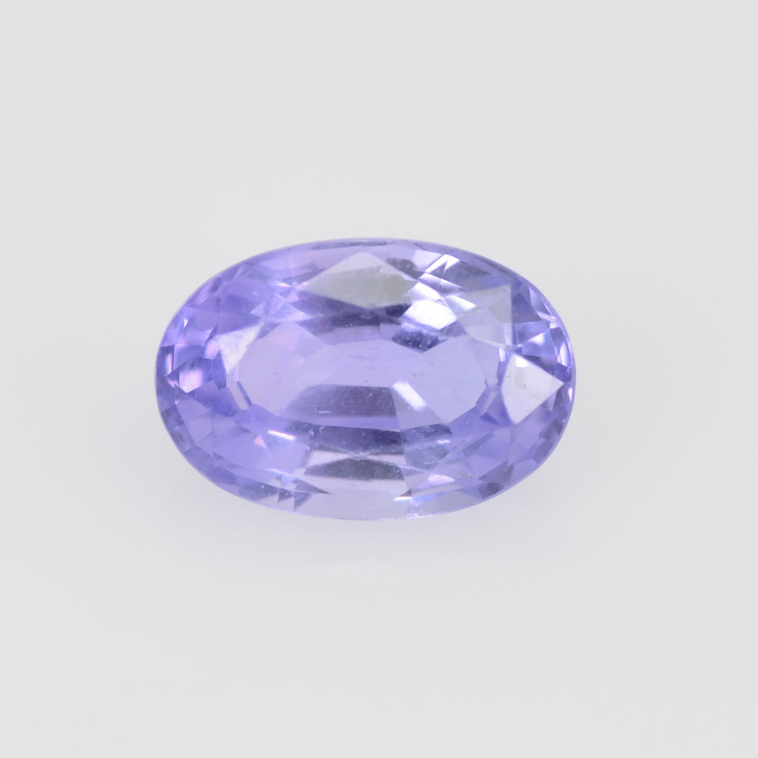 6x4 mm Natural Pastel Purple Sapphire Loose Gemstone oval Cut