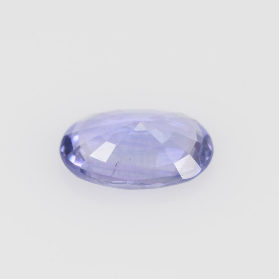 6x4 mm Natural Pastel Purple Sapphire Loose Gemstone oval Cut