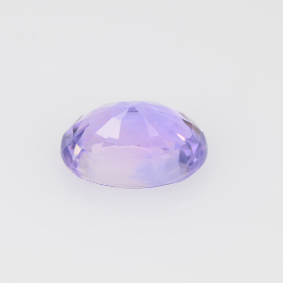 6x4 mm Natural Pastel Purple Sapphire Loose Gemstone oval Cut