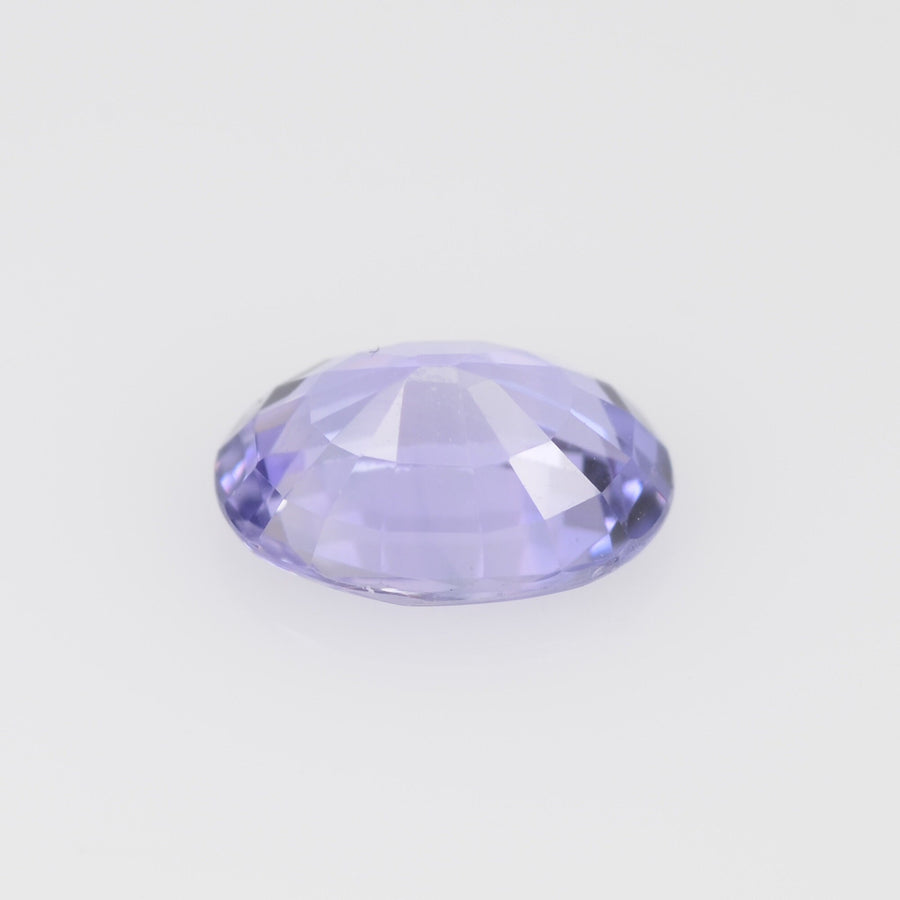 6x4 mm Natural Pastel Purple Sapphire Loose Gemstone oval Cut