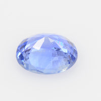 1.50 cts Unheated Natural Blue Sapphire Loose Gemstone Oval Cut