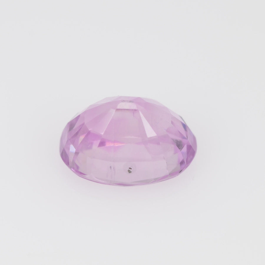 6x4 mm Natural Pastel Pink Sapphire Loose Gemstone oval Cut