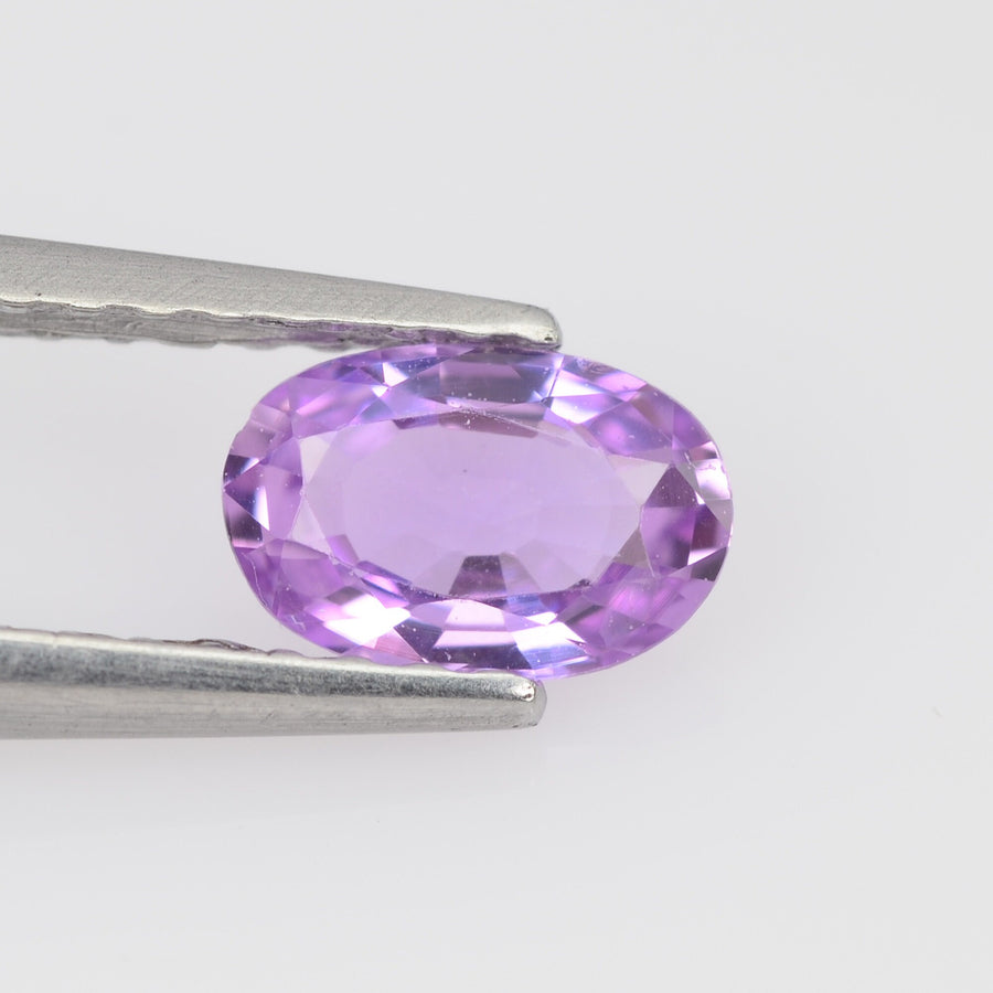 6x4 mm Natural Pink Sapphire Loose Gemstone oval Cut