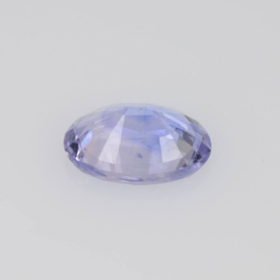 6x4 mm Natural Pastel Purple Sapphire Loose Gemstone oval Cut