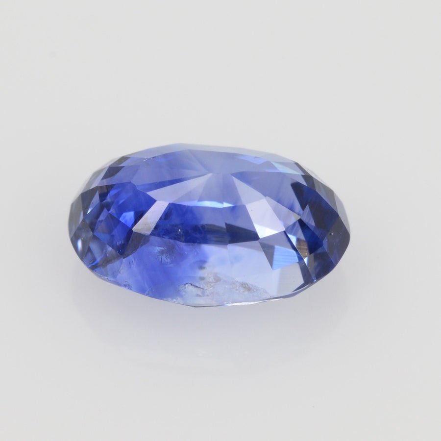 1.62 cts Unheated Natural Blue Sapphire Loose Gemstone Oval Cut