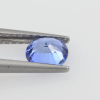 0.59-0.62 cts Natural Blue Sapphire Loose Gemstone Oval Cut