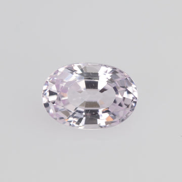 6x4 mm Natural Pastel Pink Sapphire Loose Gemstone oval Cut