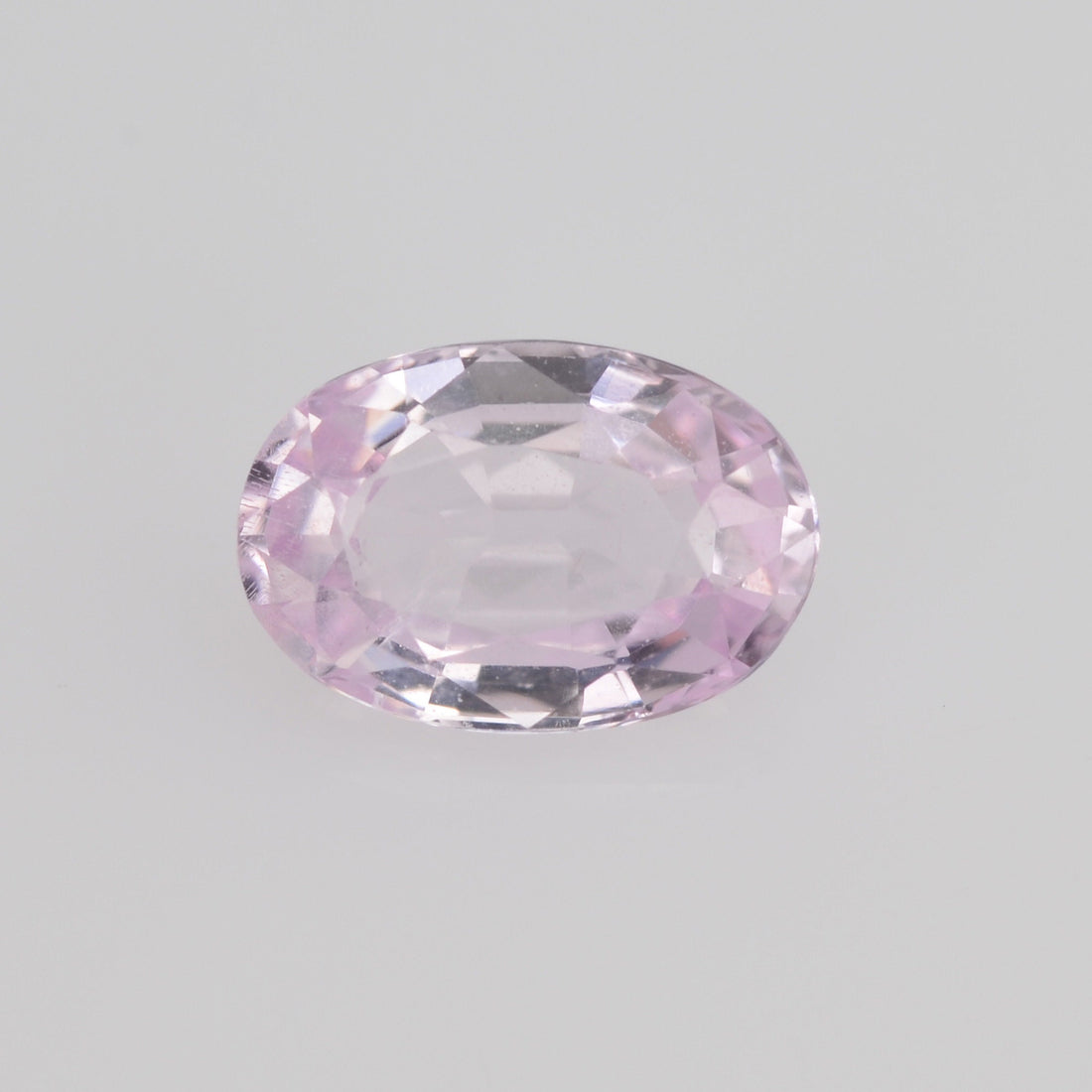 6x4 mm Natural Pastel Pink Sapphire Loose Gemstone oval Cut