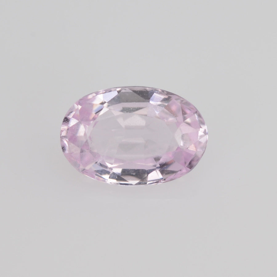 6x4 mm Natural Pastel Pink Sapphire Loose Gemstone oval Cut