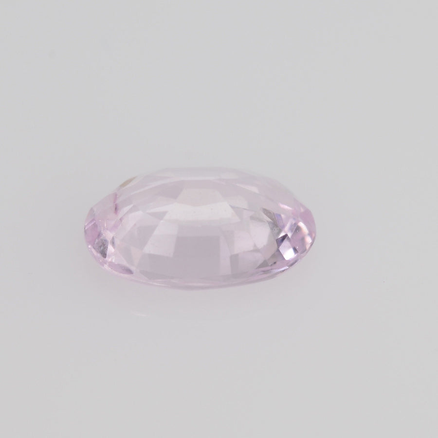 6x4 mm Natural Pastel Pink Sapphire Loose Gemstone oval Cut