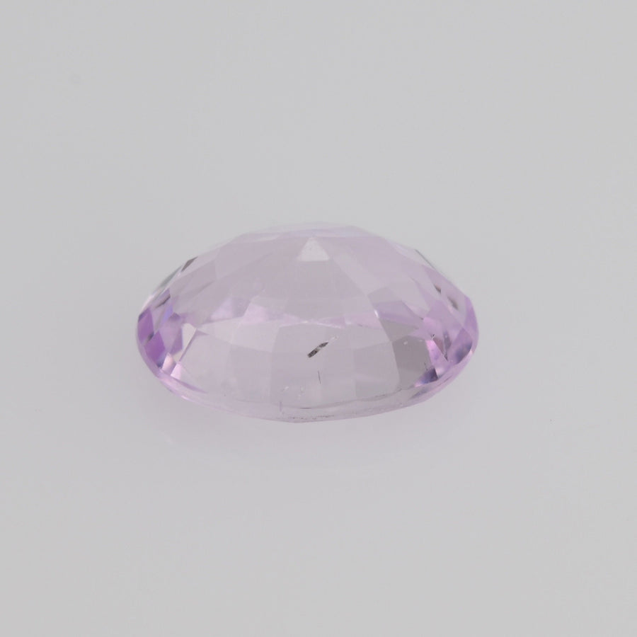 6x4 mm Natural Pastel Pink Sapphire Loose Gemstone oval Cut