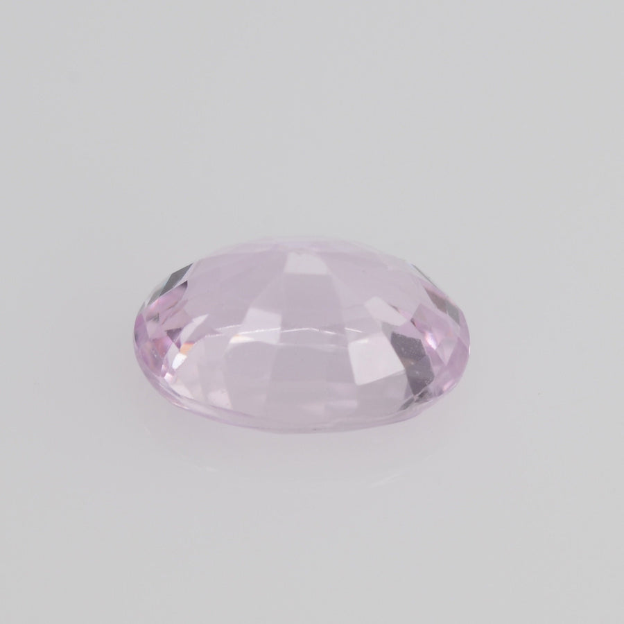 6x4 mm Natural Pastel Pink Sapphire Loose Gemstone oval Cut