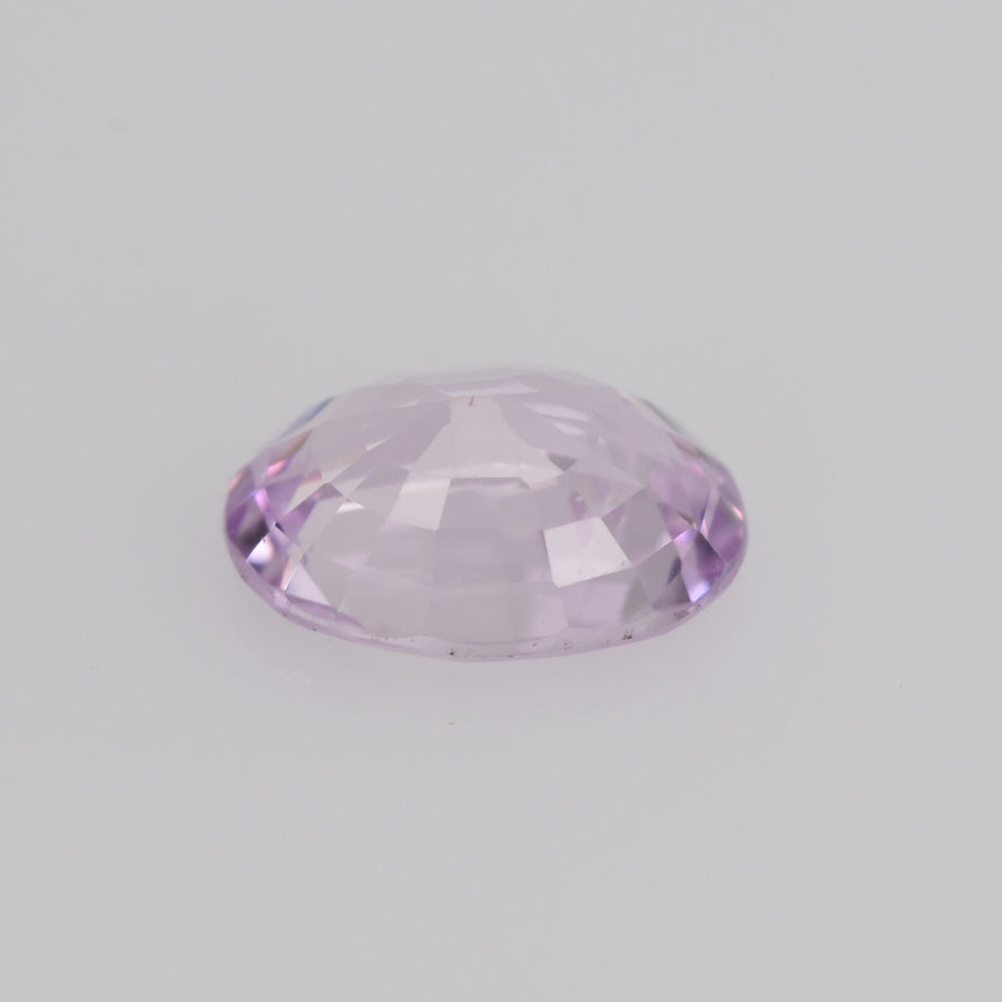 6x4 mm Natural Pastel Pink Sapphire Loose Gemstone oval Cut
