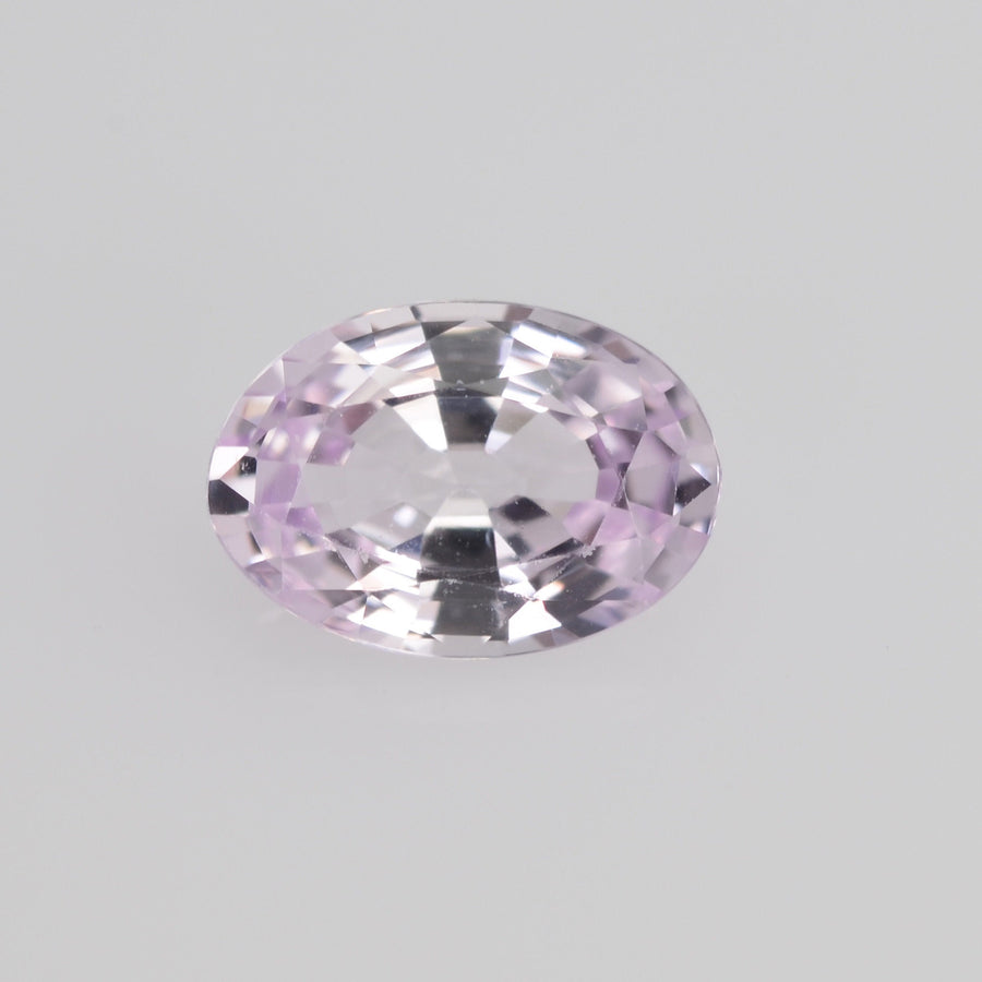 6x4 mm Natural Pastel Pink Sapphire Loose Gemstone oval Cut