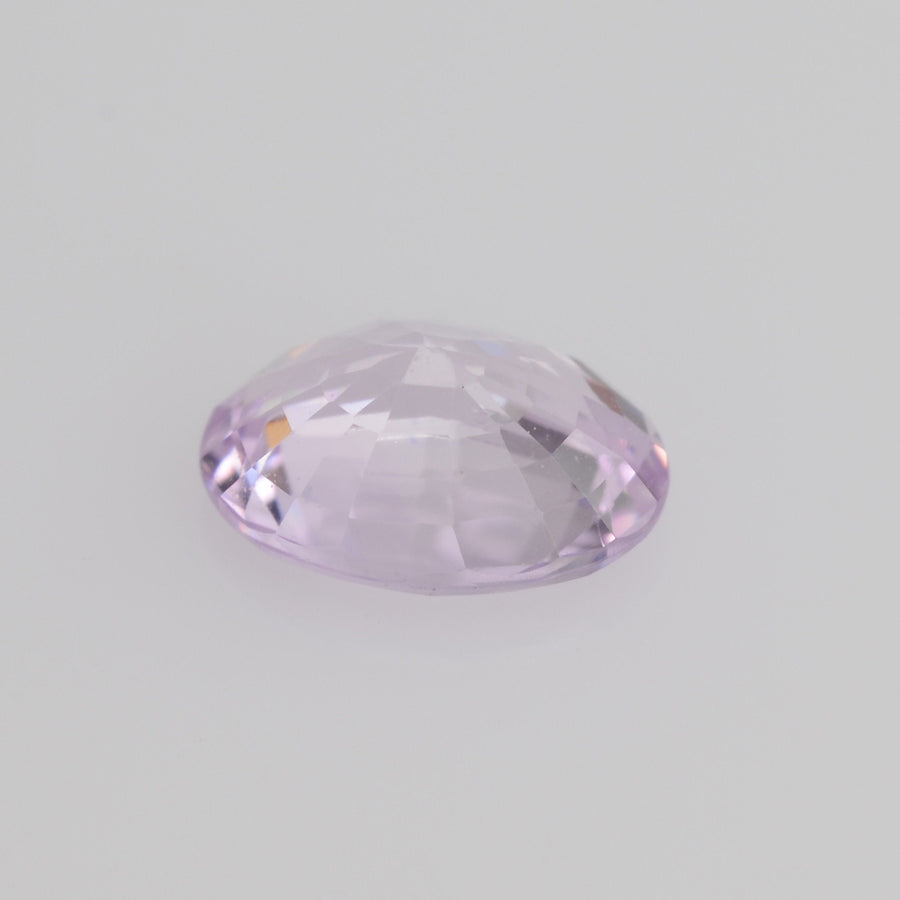 6x4 mm Natural Pastel Pink Sapphire Loose Gemstone oval Cut