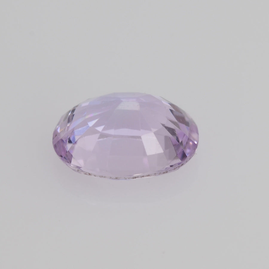 6x4 mm Natural Pastel Pink Sapphire Loose Gemstone oval Cut