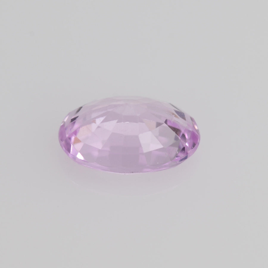 6x4 mm Natural Pastel Pink Sapphire Loose Gemstone oval Cut