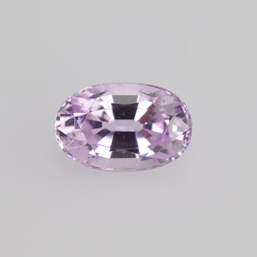 6x4 mm Natural Pastel Pink Sapphire Loose Gemstone oval Cut
