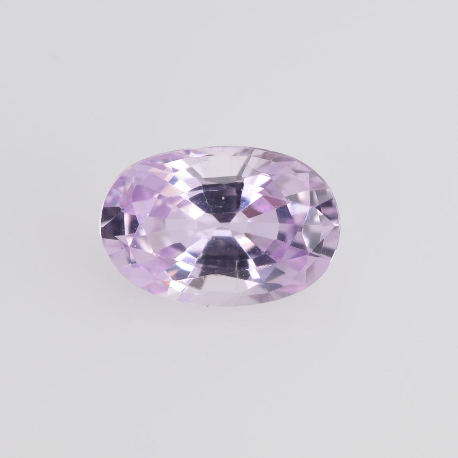 6x4 mm Natural Pastel Pink Sapphire Loose Gemstone oval Cut