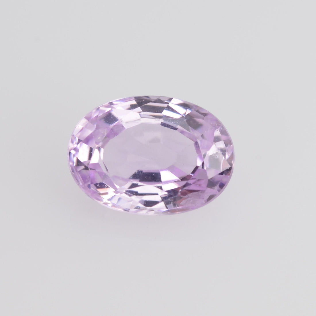 6x4 mm Natural Pastel Purple Sapphire Loose Gemstone oval Cut