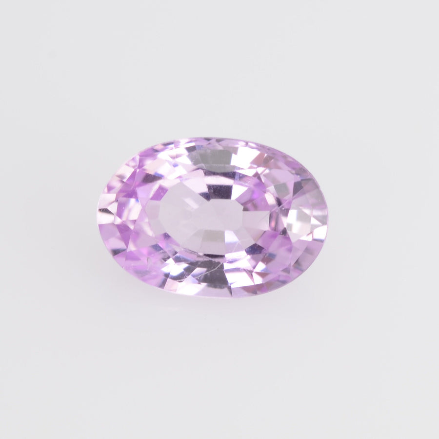 6x4 mm Natural Pastel Pink Sapphire Loose Gemstone oval Cut