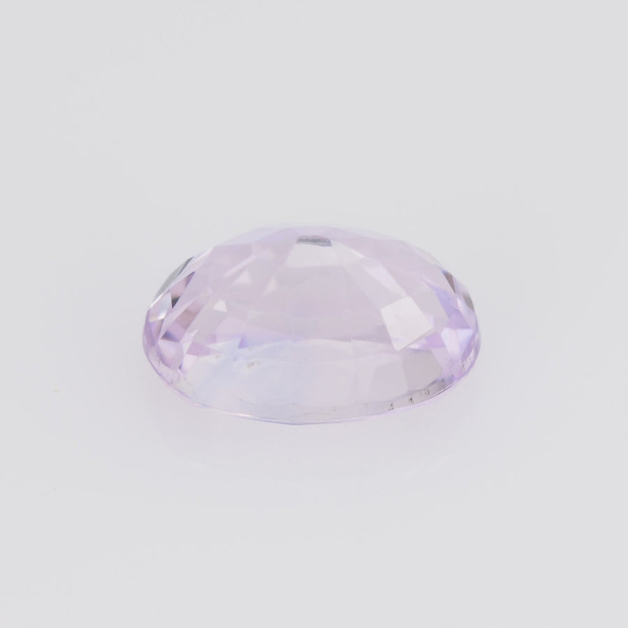 6x4 mm Natural Pastel Pink Sapphire Loose Gemstone oval Cut