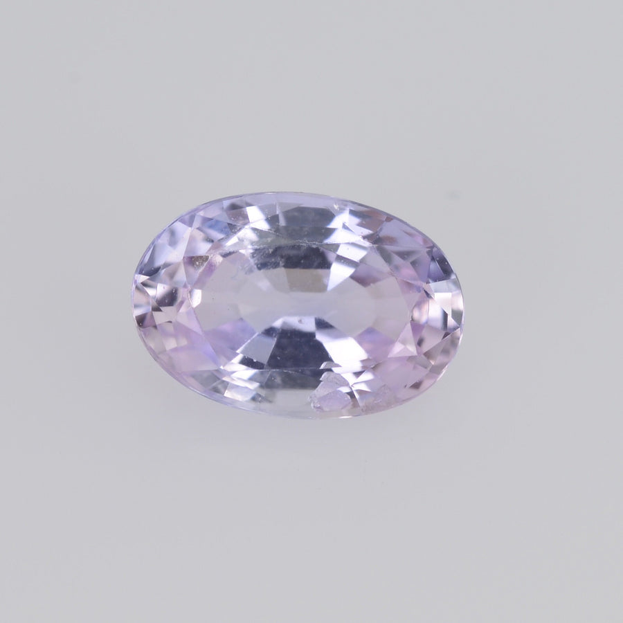 6x4 mm Natural Pastel Pink Sapphire Loose Gemstone oval Cut