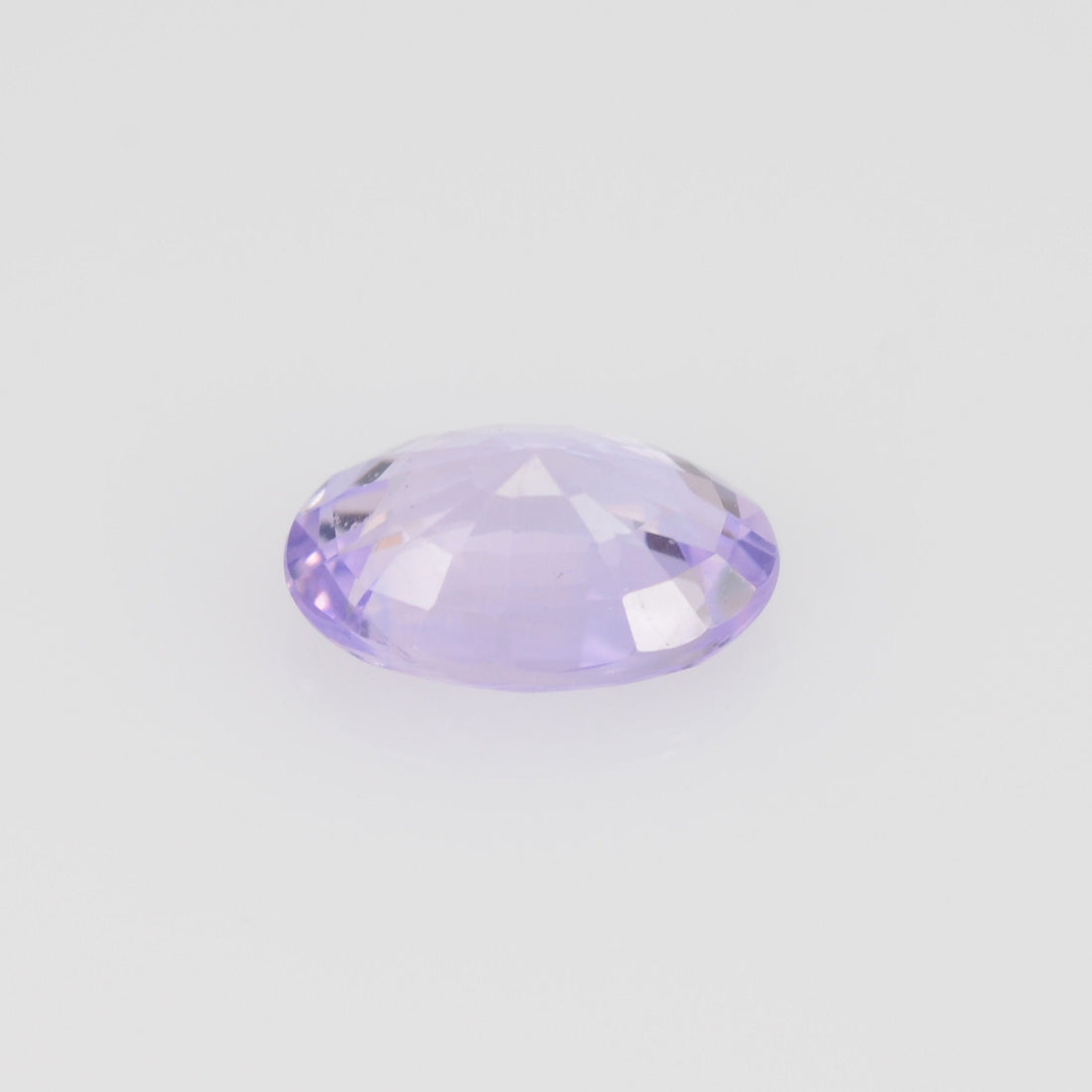 6x4 mm Natural Pastel Purple Sapphire Loose Gemstone oval Cut