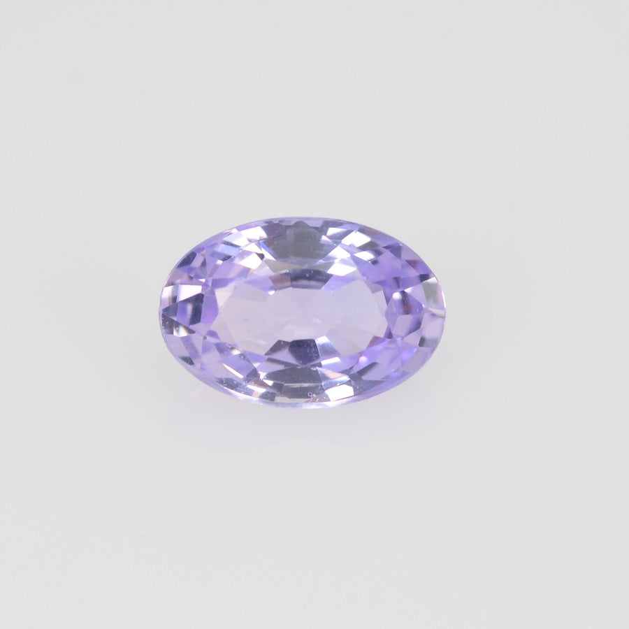 6x4 mm Natural Pastel Purple Sapphire Loose Gemstone oval Cut