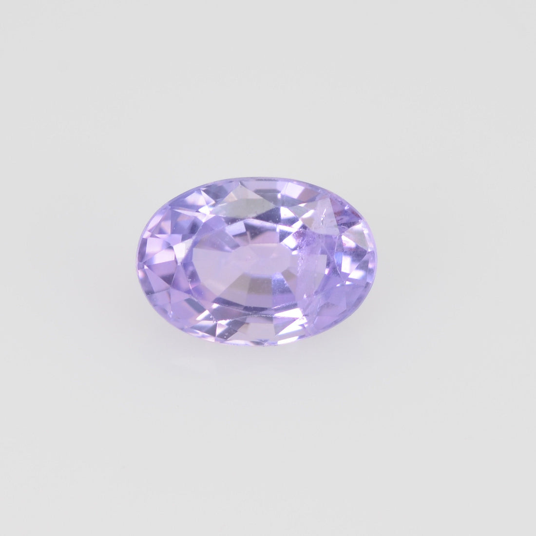 6x4 mm Natural Pastel Purple Sapphire Loose Gemstone oval Cut