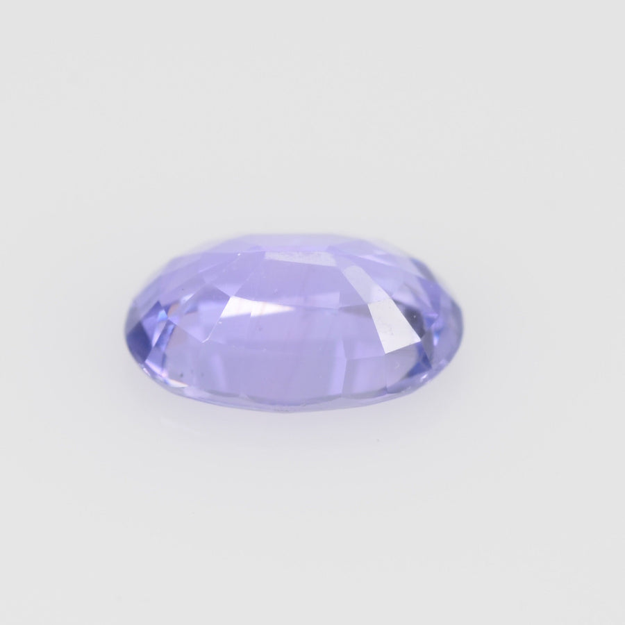 6x4 mm Natural Pastel Purple Sapphire Loose Gemstone oval Cut